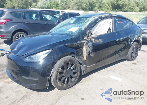 2020 Tesla Model Y Long Range Dual Motor All-Wheel Drive from USA, damaged, VIN 5YJYGDEE2LF049958